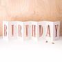 Birthday Foil Fold Out Card, thumbnail 1 of 4