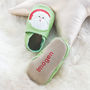 Personalised First Christmas Character Baby Shoes, thumbnail 1 of 10