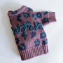 Personalised Baby Girl Leopard Cardigan With Name, thumbnail 4 of 10