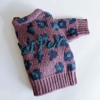 Personalised Baby Girl Leopard Cardigan With Name, 4 of 10