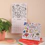 2026 Colouring Calendar | Doodle In, Creative Fun, thumbnail 3 of 8