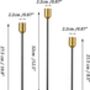 Set Of Three Candle Holders For Taper Candlestick, thumbnail 7 of 7