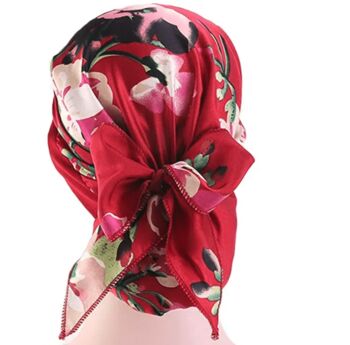 Pre Tied Chemo Headscarf Satin, 5 of 11