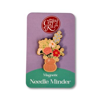Vase Of Flowers Needle Minder, 6 of 6