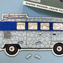 Wooden Camper Van Shaped Jigsaw, thumbnail 2 of 4