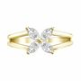 Lotus Flower Diamond Ring, thumbnail 3 of 3