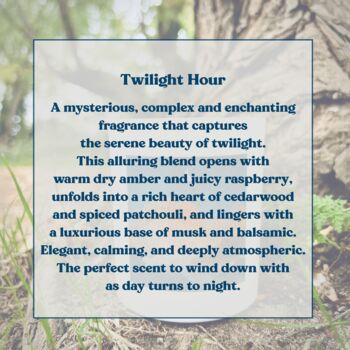 Twilight Hour Hand Poured Luxury Soy Candle, 2 of 7