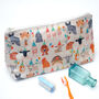 Party Animal Oil Cloth Wash Bags, thumbnail 1 of 3