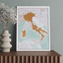 Scratch Off Italy Print, thumbnail 1 of 7