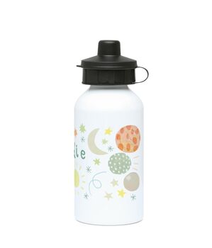 Personalised Kids Space Water Bottle, 2 of 5