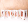 New Baby Foil Bunting, thumbnail 2 of 4