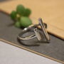 Open Ring T Shape Minimalist Style, thumbnail 1 of 4