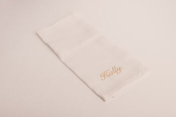 100x Personalised Embroidered Event Napkins, 2 of 8