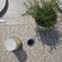 Hedgerow Haze Outdoor Tablecloth With Parasol Hole, thumbnail 2 of 5