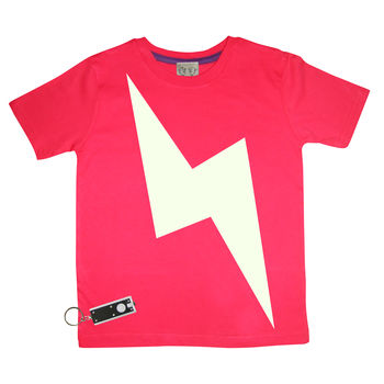 Lightning Glow In The Dark Interactive Sweat/T Shirt, 4 of 8