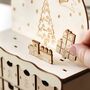 Personalised Wooden Toy Cutout Advent Calendar, thumbnail 4 of 10