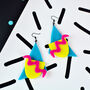 80s Vibes Statement Earrings, thumbnail 4 of 7