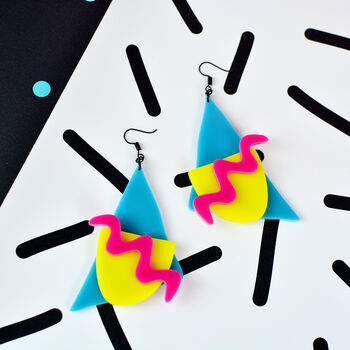 80s Vibes Statement Earrings, 4 of 7