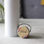 Personalised Floral Lid Metal Drinking Bottle For Her, thumbnail 10 of 12