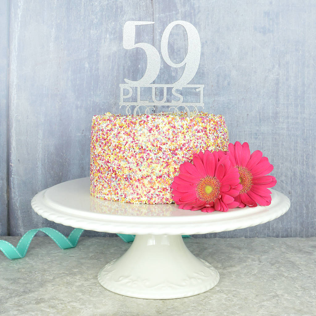60th Birthday Cake Topper Ideas