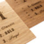 Bamboo Wood Personalised Portfolio Folder Album A4/A3, thumbnail 2 of 10