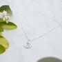 Personalised Birth Flower Necklace, thumbnail 2 of 7