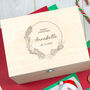 Personalised Engraved Keepsake Box Christmas Gift For Family, thumbnail 1 of 6