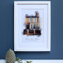 Personalised Watercolour New Home Framed Print, thumbnail 11 of 12