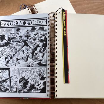 'Eagle 1991' Upcycled Notebook, 5 of 6