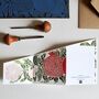 Festive Folded Pomegranate Greeting Card, thumbnail 9 of 10