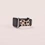 Leopard Vegan Leather Apple Watch Band, thumbnail 5 of 6