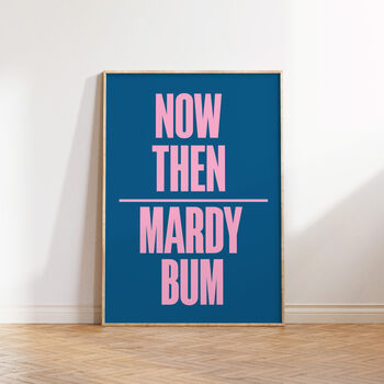 Mardy Bum Music Gift Lyric Print, 5 of 5