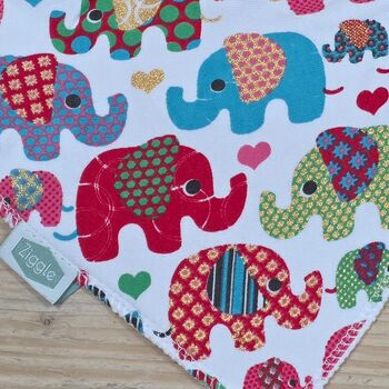 Bandana Dribble Bib Elephants, 2 of 2