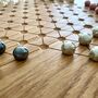 Handmade Wooden Chinese Checkers Board Game, thumbnail 4 of 6