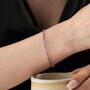 Natural Amethyst Bracelet, thumbnail 5 of 6
