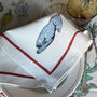 Set Of Six 'Adonis' Linen Napkins, thumbnail 5 of 12