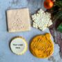 Small Festive Christmas Biscuits Box, thumbnail 1 of 6