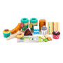 Wooden Toy Cafe Play Food Shop Accessories Set, thumbnail 6 of 10