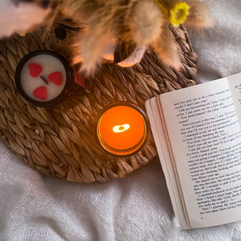 Black Raspberry And Peppercorn Valentine's Candle, 3 of 3