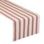 Red Stripe Cotton Dining Table Runner, thumbnail 2 of 5