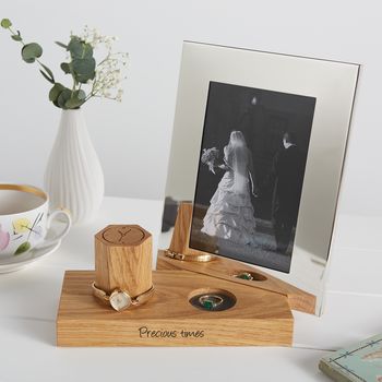 Bedside Watch And Photo Frame Stand For Her, 2 of 4
