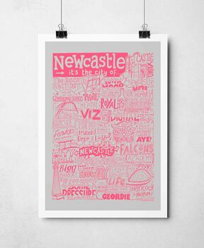 Newcastle Landmarks Print, 4 of 10