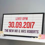 Personalised Cinema Marquee Sign Print, thumbnail 4 of 9