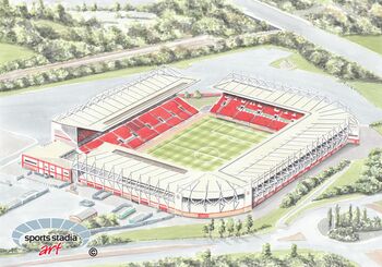 Stoke City Fc Bet 365 Stadium Art Print, 2 of 3