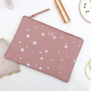 Star Letter Decor Clutch Bag