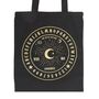 Black And Gold Talking Board Polycotton Tote Bag, thumbnail 2 of 3