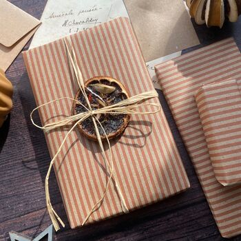 Cinnamon Stripe Paper Fibre, 3 of 6