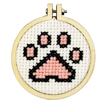 Stay Pawsome! Mini Matchbox Cross Stitch Kit, 5 of 12