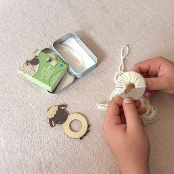 Make Your Own Pom Pom Little Lamb Decoration Kit, 2 of 6