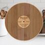 Personalised Vinyl Record Chopping Board, thumbnail 6 of 6